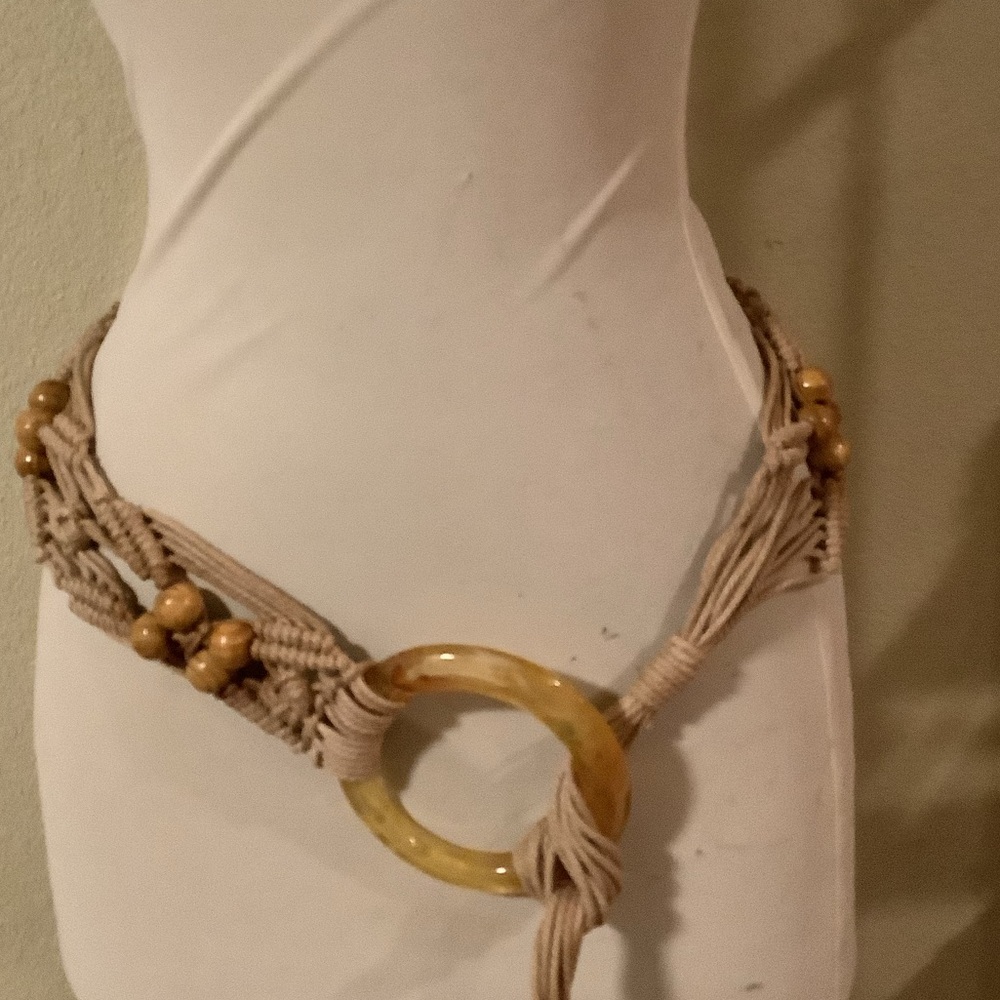 Retro Macrame Rope Belt - Picture 5 of 6
